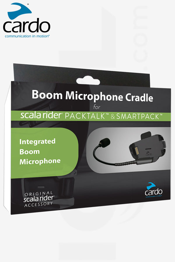 CARDO Boom Microphone Cradle - Half Helmet Kit - Packtalk