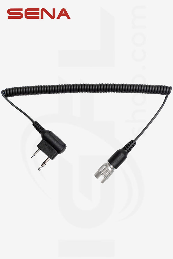 CABLE SENA - 2-way Radio Cable for Kenwood Twin-pin Connector