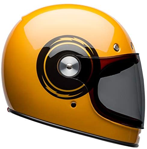 Bell Bullitt Independent Full-Face Motorcycle Helmet | Bolt Gloss Yellow/Black