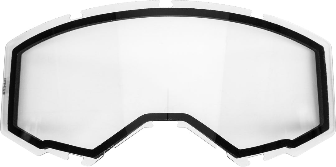 Dual Lens W-o Vents Adult Clear