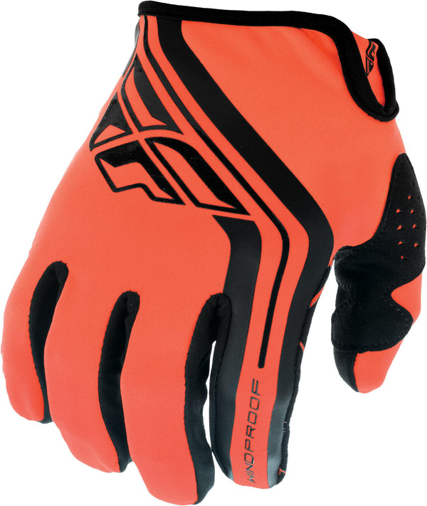 Windproof Gloves Black/hi-vis Sz 12