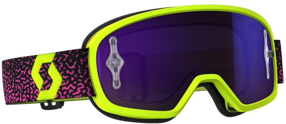 Buzz Pro Goggle Black/white W/clear Works Lens