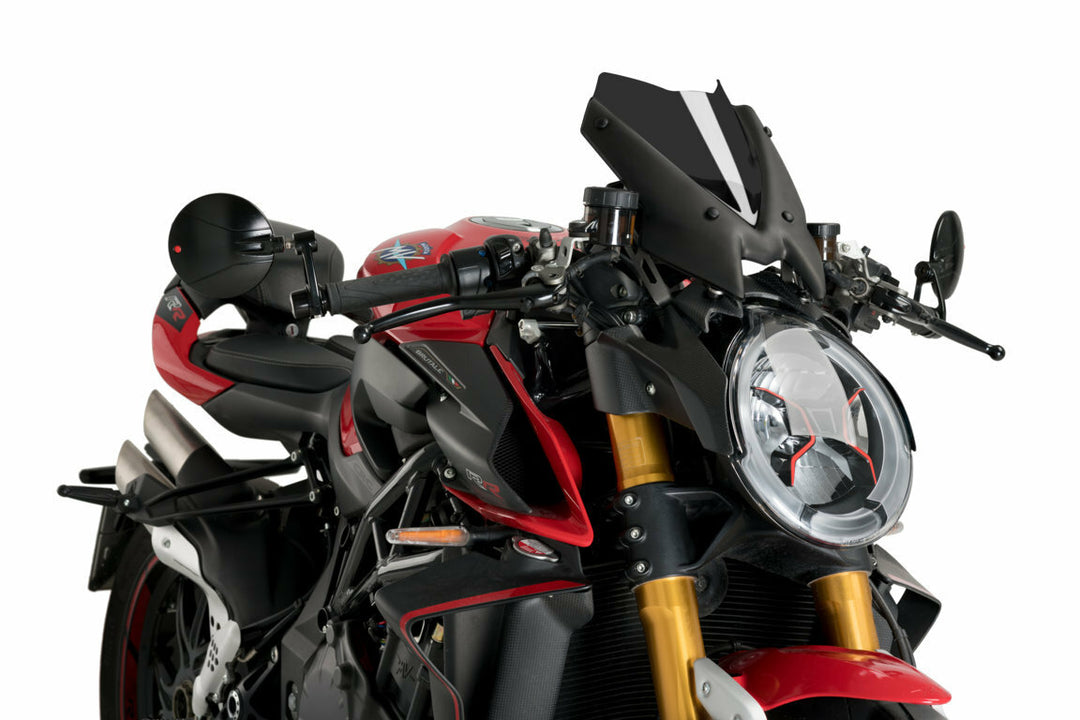 Windscreen Naked New Gen Sport Dark Smoke Mv Agusta