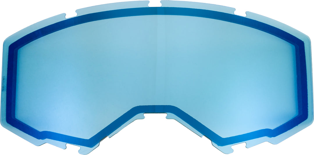 Dual Lens W-o Vents Adult Sky Blue Mirror-blue