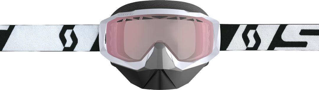 Hustle X Snow Goggle Black/white W/clear Lens