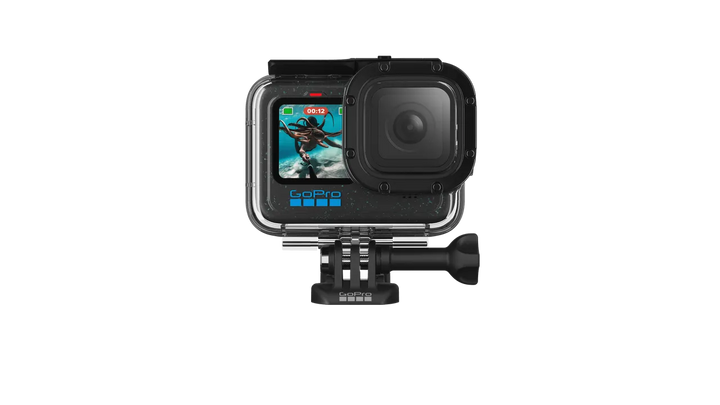 GoPro Protective Housing + Waterproof Case (ADDIV-001) – 196 ft/60 m for HERO13/12/11/10/9 Black
