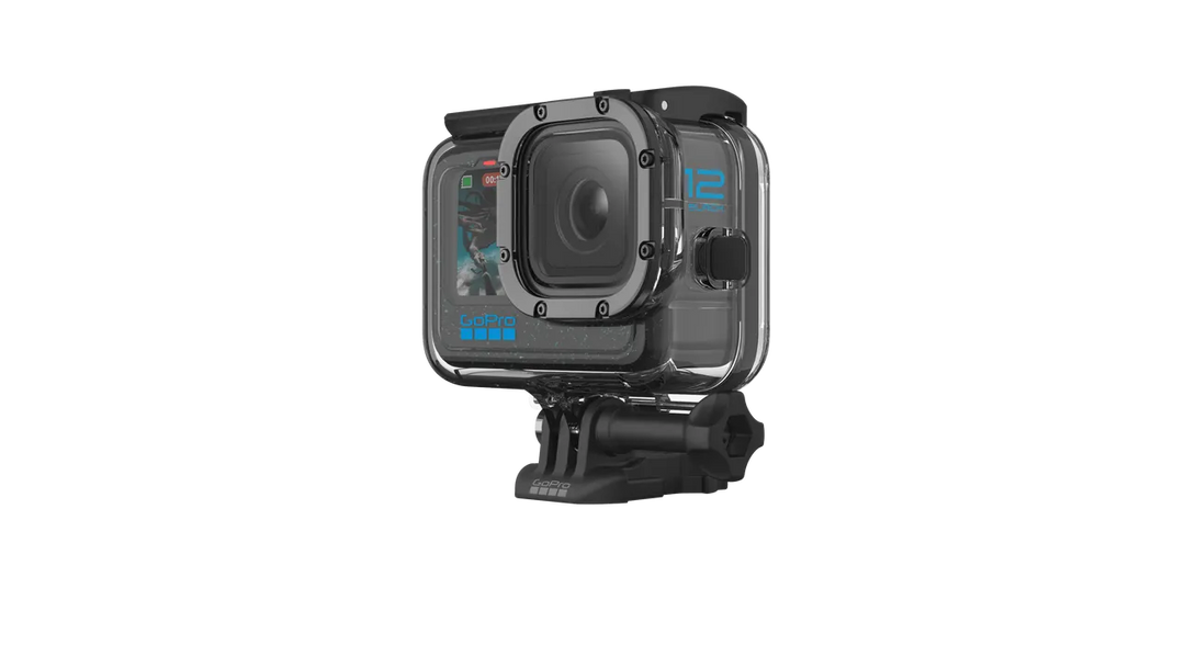 GoPro Protective Housing + Waterproof Case (ADDIV-001) – 196 ft/60 m for HERO13/12/11/10/9 Black