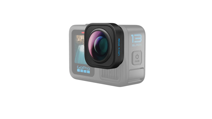 GoPro Ultra Wide Lens Mod (AEWAL-001) – 177° FOV, 4K60, Horizon Lock – HERO13 Black