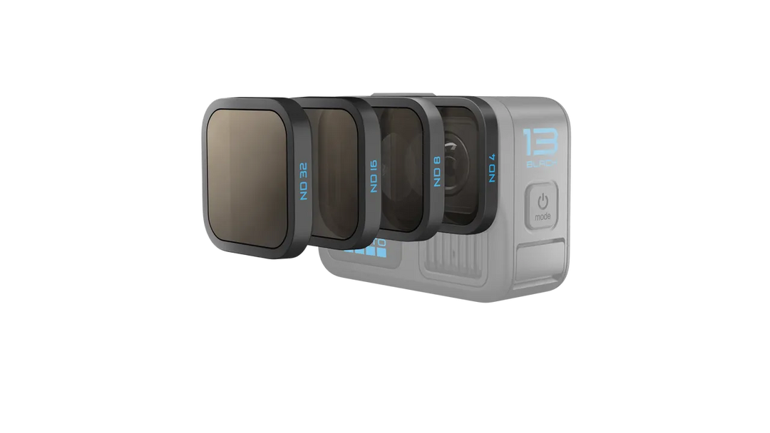 GoPro Smart Motion Blur ND Filter 4-Pack (AENDF-001) – ND4/8/16/32 for HERO13 Black