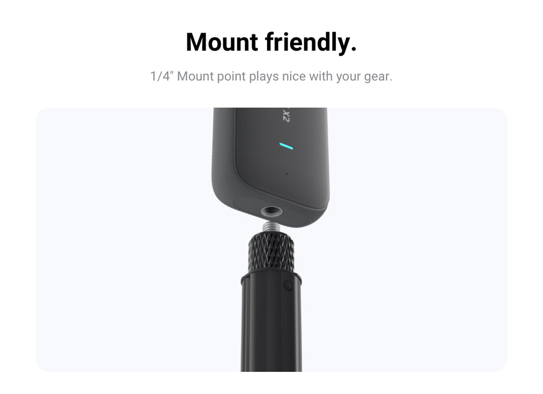 Insta360 2-in-1 Invisible Selfie Stick + Tripod (CINX2CB/G)