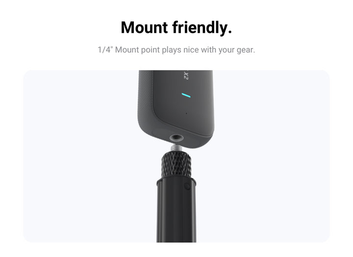 Insta360 2-in-1 Invisible Selfie Stick + Tripod (CINX2CB/G)