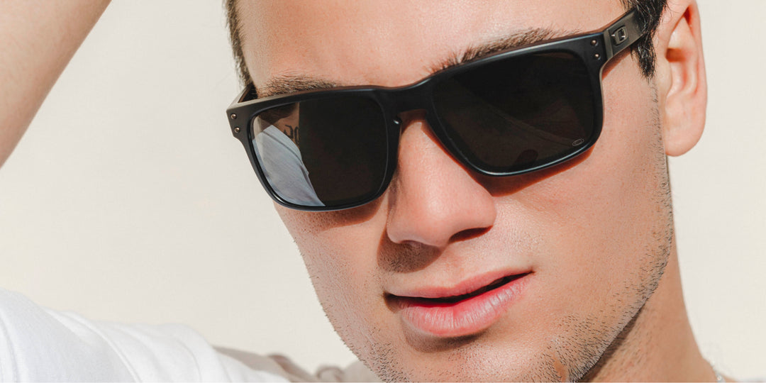 Oakley Holbrook™ Matte Black w/ Prizm Black Polarized Sunglasses (OO9102)