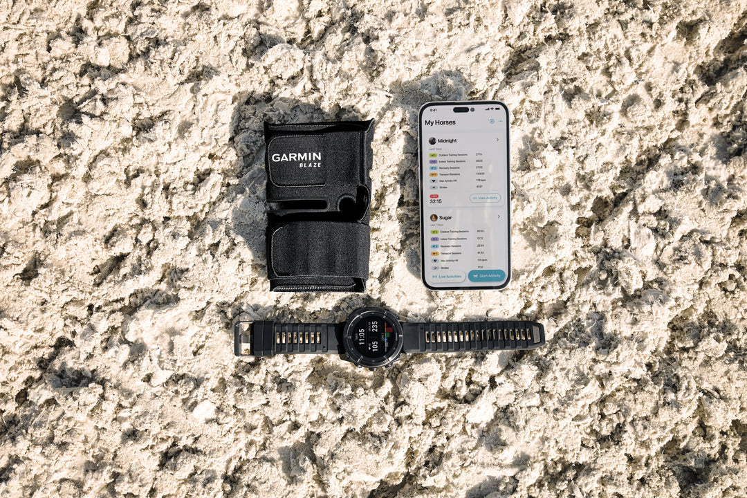 Garmin Blaze Equine Wellness System — Horse Health Sensor (010-02922-00)