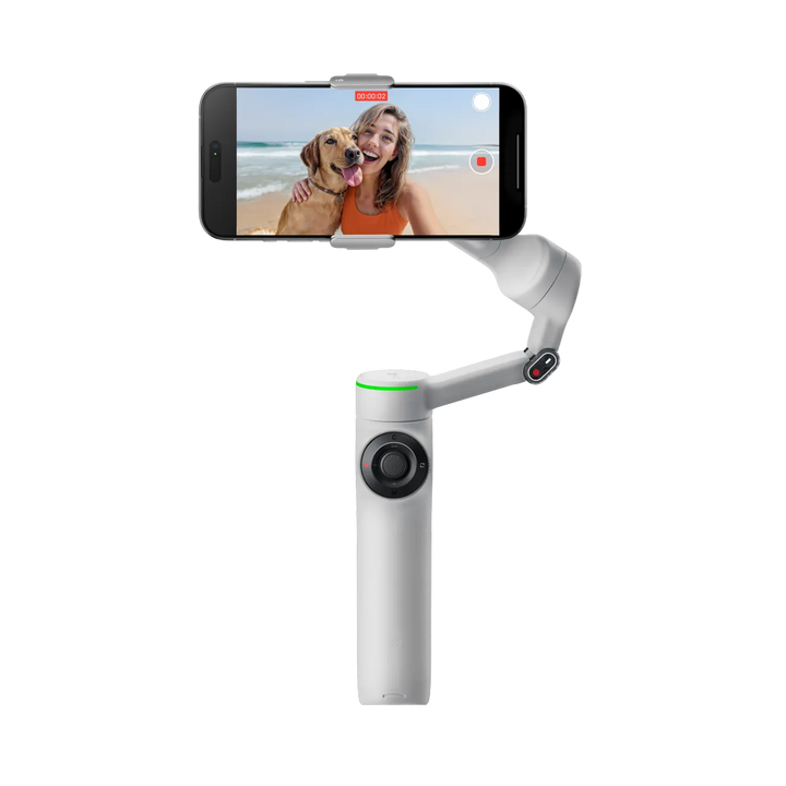 Insta360 Flow 2 Pro — AI Smartphone Gimbal with Deep Track 4.0 (CINSABQB)
