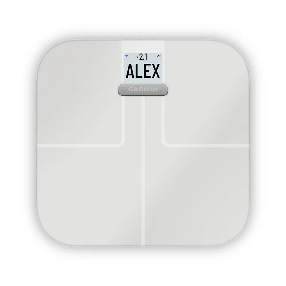 Garmin Index S2 Smart Scale – Wi-Fi Body Composition White