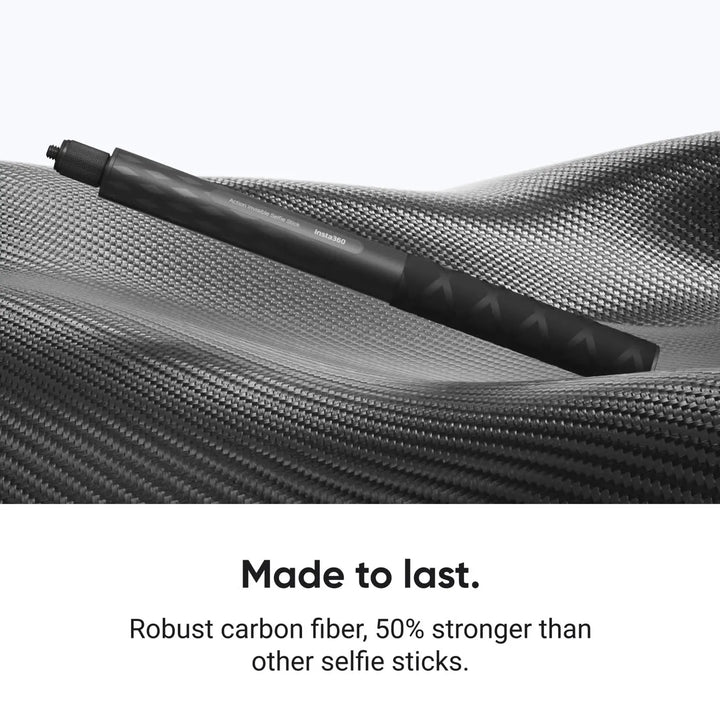 Insta360 Action Invisible Selfie Stick (CINSAAVF) — Auto-Stitch Disappearing Pole