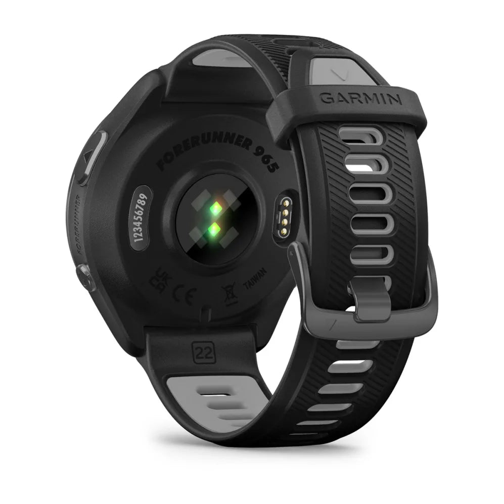 WATCH | Forerunner® 965 | Carbon Gray DLC Titanium Bezel with Black