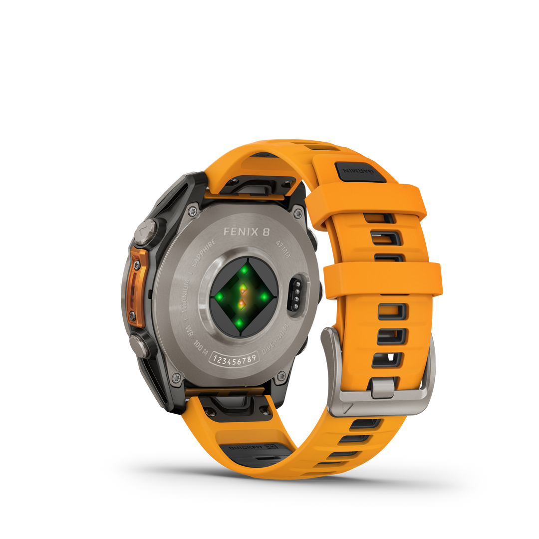 Garmin Fenix 8 – 47 mm AMOLED Sapphire Titanium Smartwatch