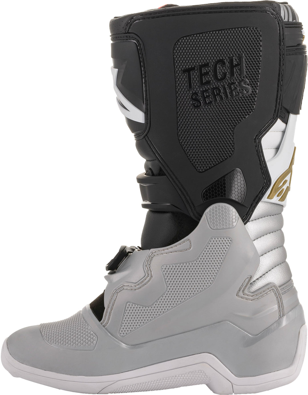 Tech 7s Boots Dark Grey/ Red Fluo/yellow Fluo Sz 08