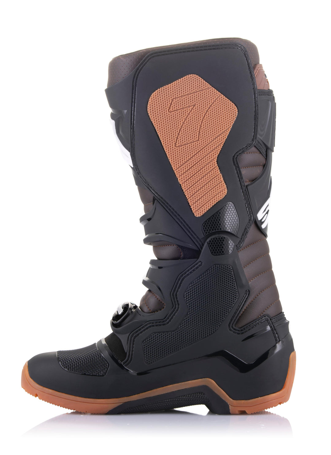Tech 7 Enduro Boots Blk/slvr/mltry Grn Sz 14