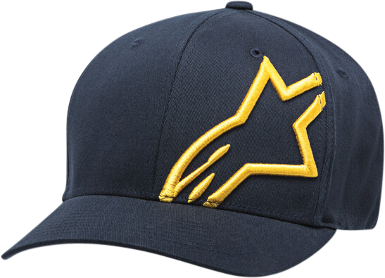 Corp Shift 2 Curved Brim Hat Black/red Sm/md