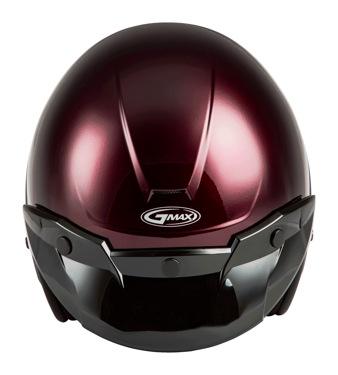 Of-2 Open-face Helmet Wine Red Xs