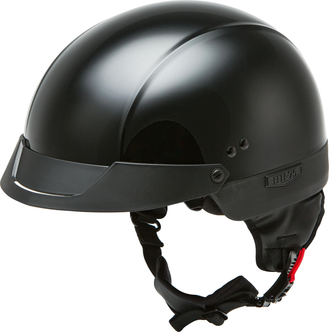 Hh-75 Half Helmet White Xs