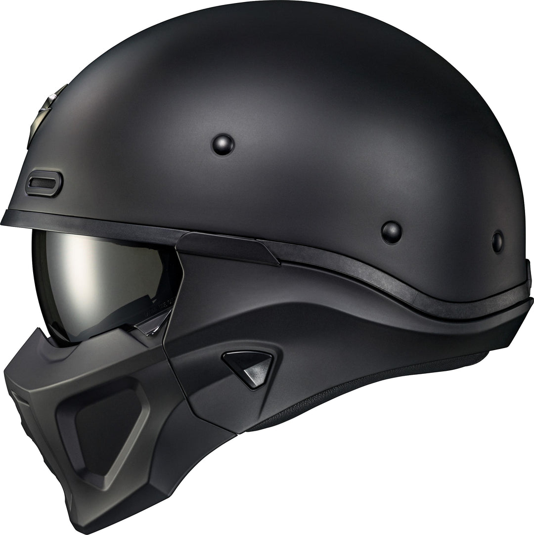 Covert X Open-face Helmet Tribe Matte Black/copper Xl