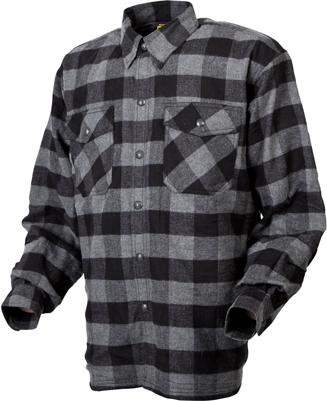 Covert Moto Flannel Black/brown/grey Xl