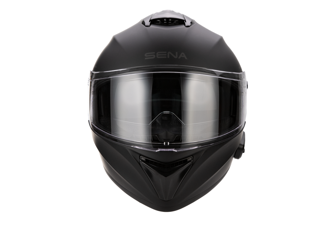 Outforce Full Face Helmet Bluetooth Matte Black Xl