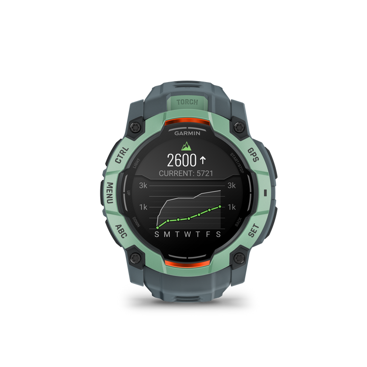 Garmin Instinct® 3 (50 mm) AMOLED – Rugged GPS Smartwatch, Neo Tropic/Twilight