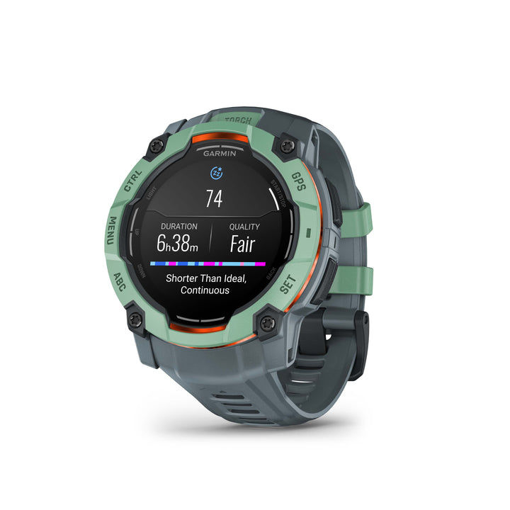 Garmin Instinct® 3 (50 mm) AMOLED – Rugged GPS Smartwatch, Neo Tropic/Twilight