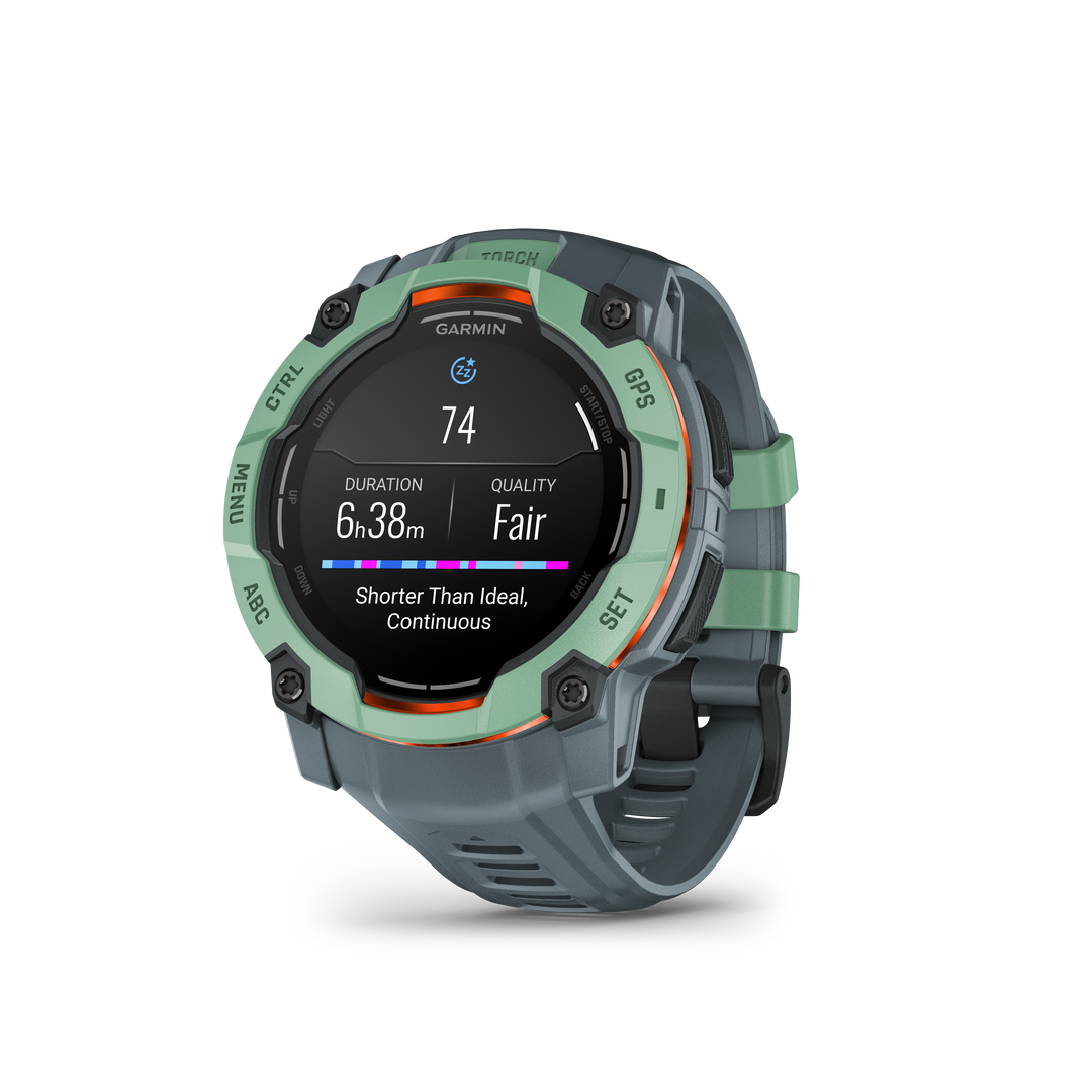 Garmin Instinct® 3 (50 mm) AMOLED – Rugged GPS Smartwatch, Neo Tropic/Twilight