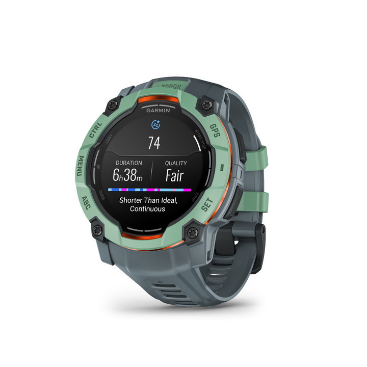 Garmin Instinct® 3 (50 mm) AMOLED – Rugged GPS Smartwatch, Neo Tropic/Twilight