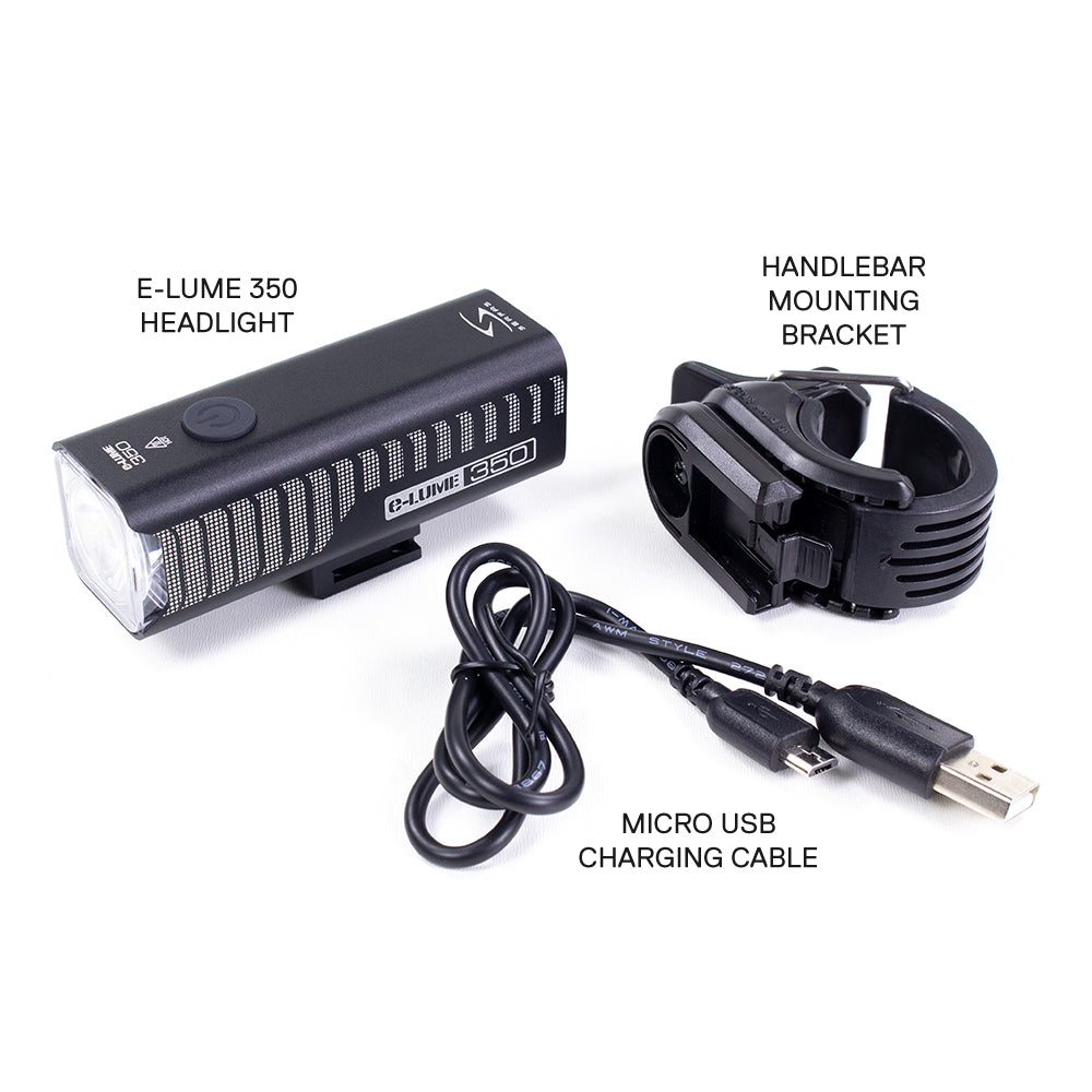 USM-350 E-Lume 350 Bicycle Headlight | SERFAS