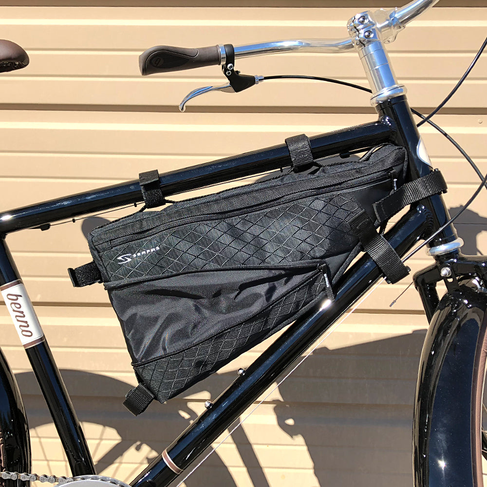 LT-FR1BK Ark Expandable Half-Frame Bag | Serfas Bicycle Bag