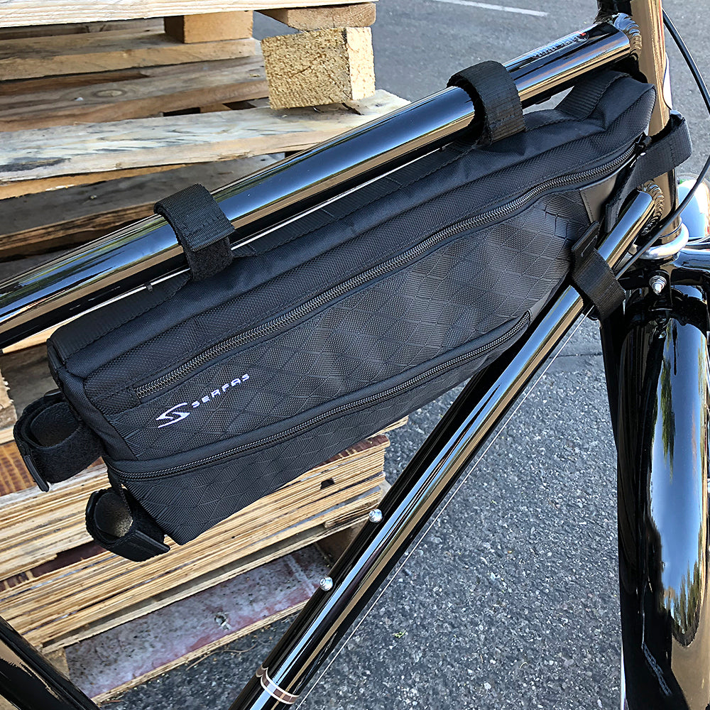LT-FR1BK Ark Expandable Half-Frame Bag | Serfas Bicycle Bag