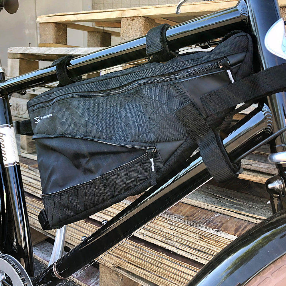 LT-FR1BK Ark Expandable Half-Frame Bag | Serfas Bicycle Bag