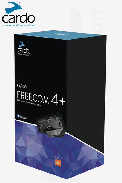 Cardo Freecom 4+ with JBL Speakers | SINGLE PACK