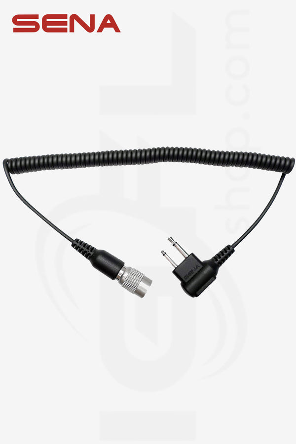 CABLE SENA - 2-way Radio Cable for Motorola Twin-pin Connector