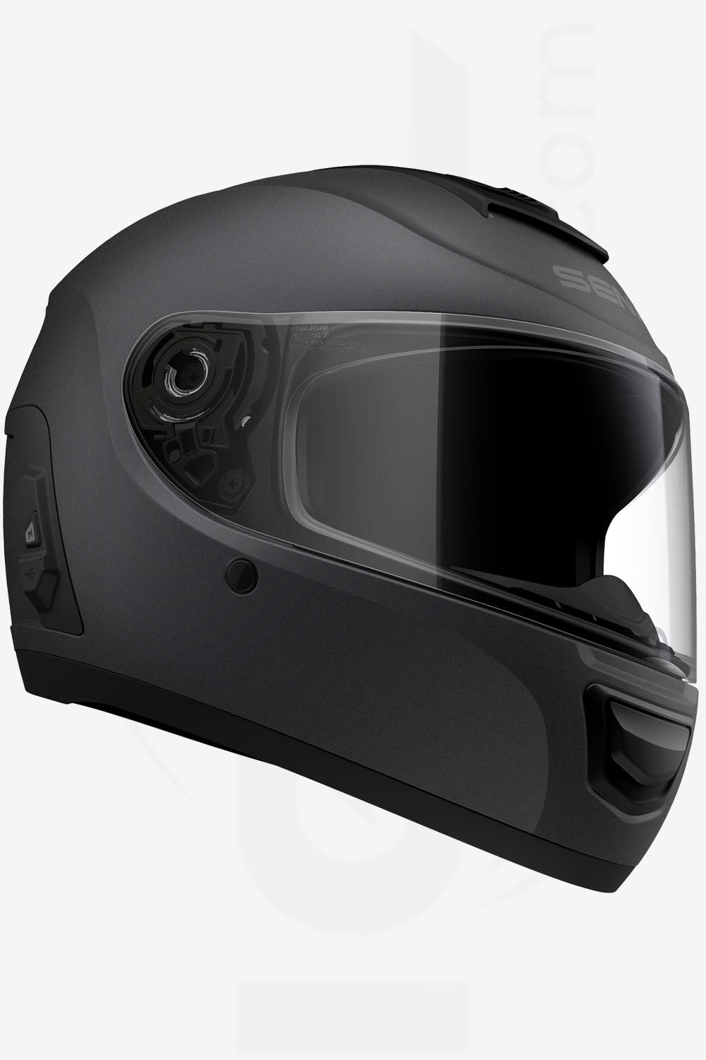 HELMET SENA - MOMENTUM EVO HELMET W/ MESH INTERCOM MATTE BLACK LG