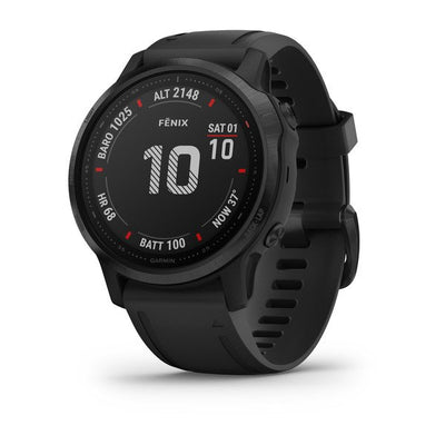 WATCH | fēnix® 6S - Pro and Sapphire Editions, Pro - Black with Black Band | GARMIN