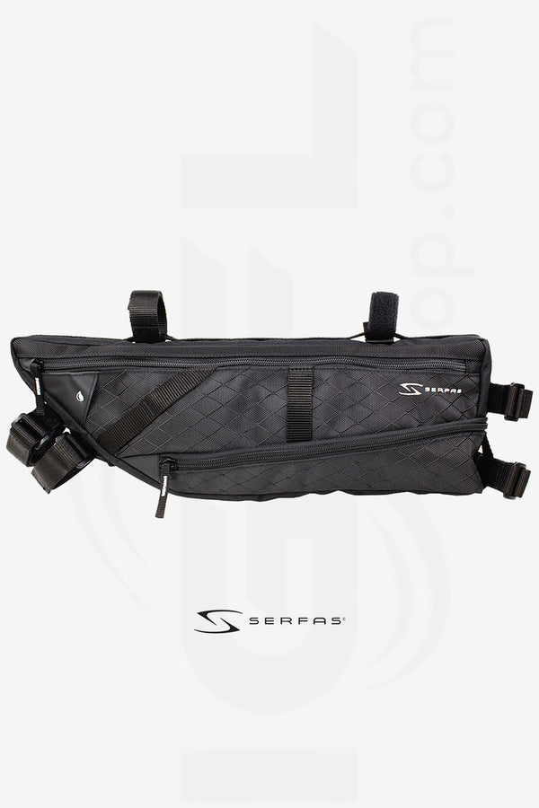 LT-FR1BK Ark Expandable Half-Frame Bag | Serfas Bicycle Bag