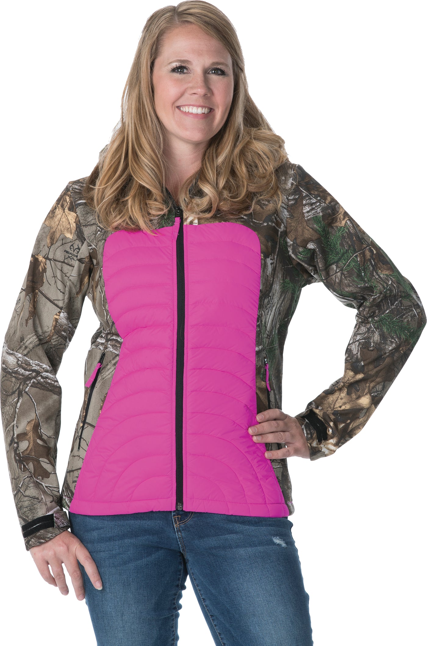 Softshell Jacket Realtree/pink Xl