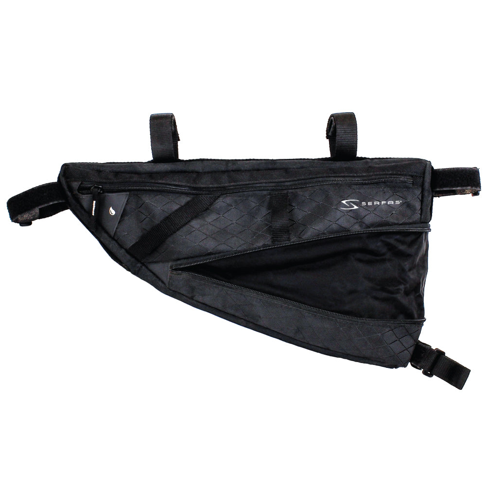 LT-FR1BK Ark Expandable Half-Frame Bag | Serfas Bicycle Bag