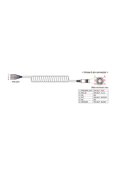 CABLE SENA - 2-way Radio Cable with Open-end