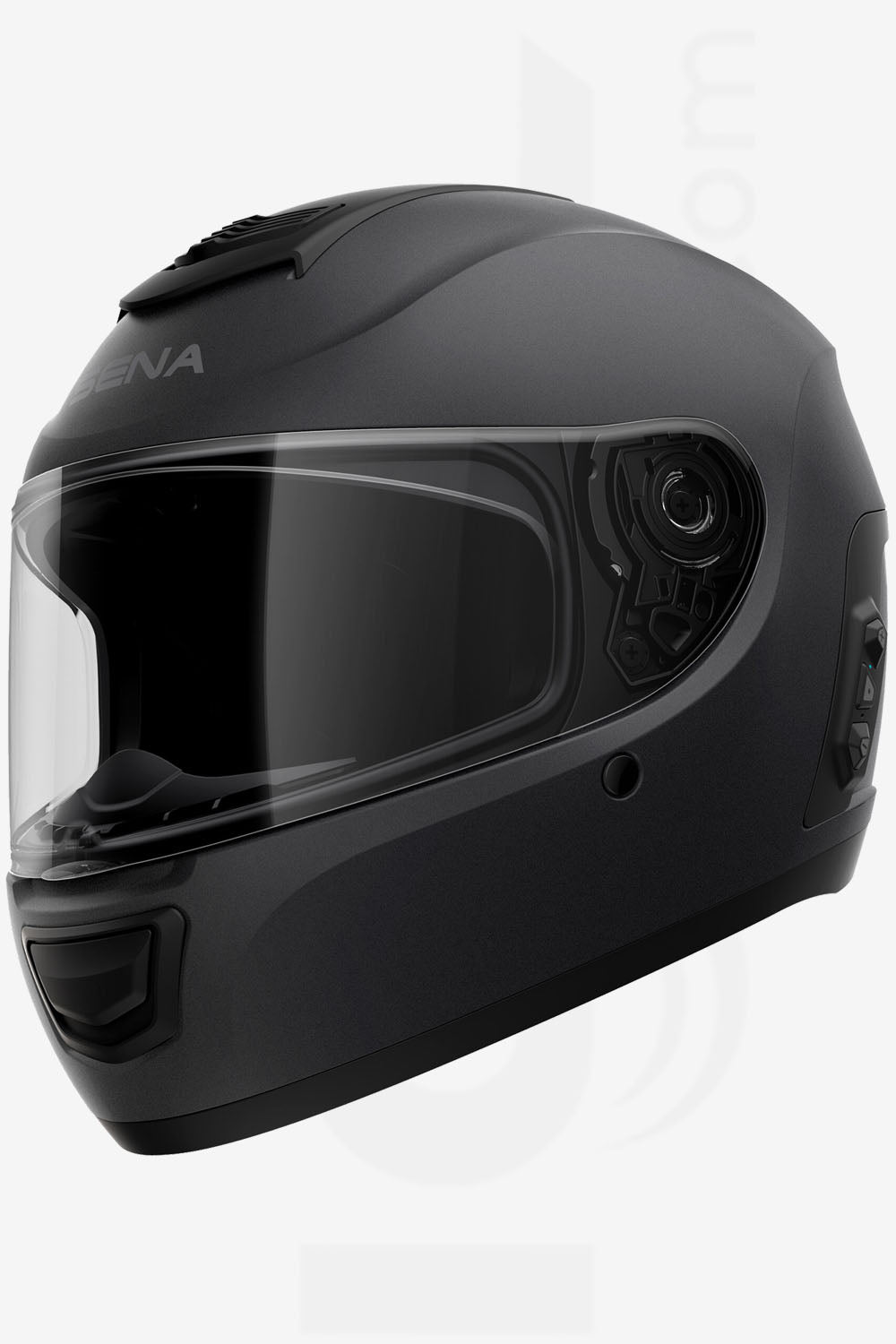 HELMET SENA - MOMENTUM EVO HELMET W/ MESH INTERCOM MATTE BLACK LG