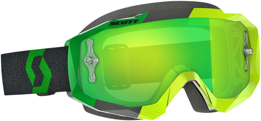 Hustle Goggle Blue/yellow W/yellow Chrome Works