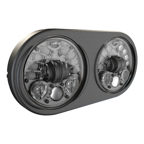 8692 A2 Adaptive Headlight Dual 5.75" Blk Bezel