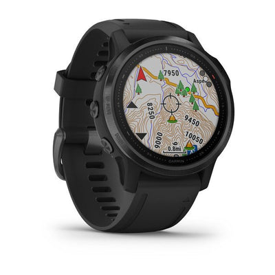 WATCH | fēnix® 6S - Pro and Sapphire Editions, Pro - Black with Black Band | GARMIN